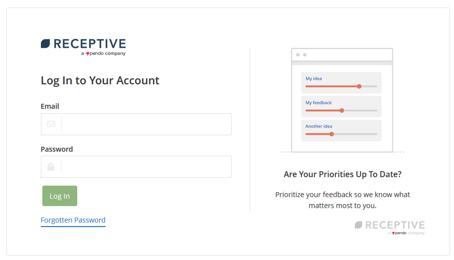 Receptive Log In Receptive Log In